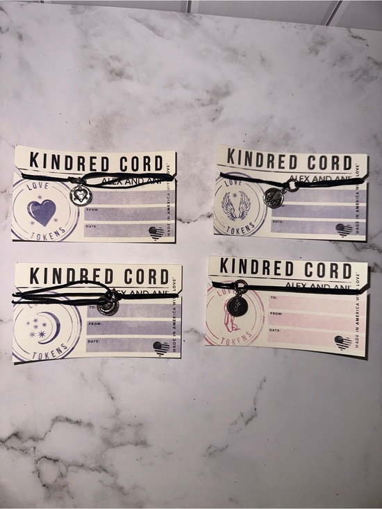 Alex and Ani Other - Alex and Ani Kindred Cord Bracelet Set of 4 in Black and Silver